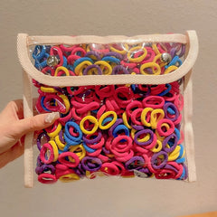 Banda para el cabello para niños, banda de goma elástica alta, cuerda para la cabeza para bebés 