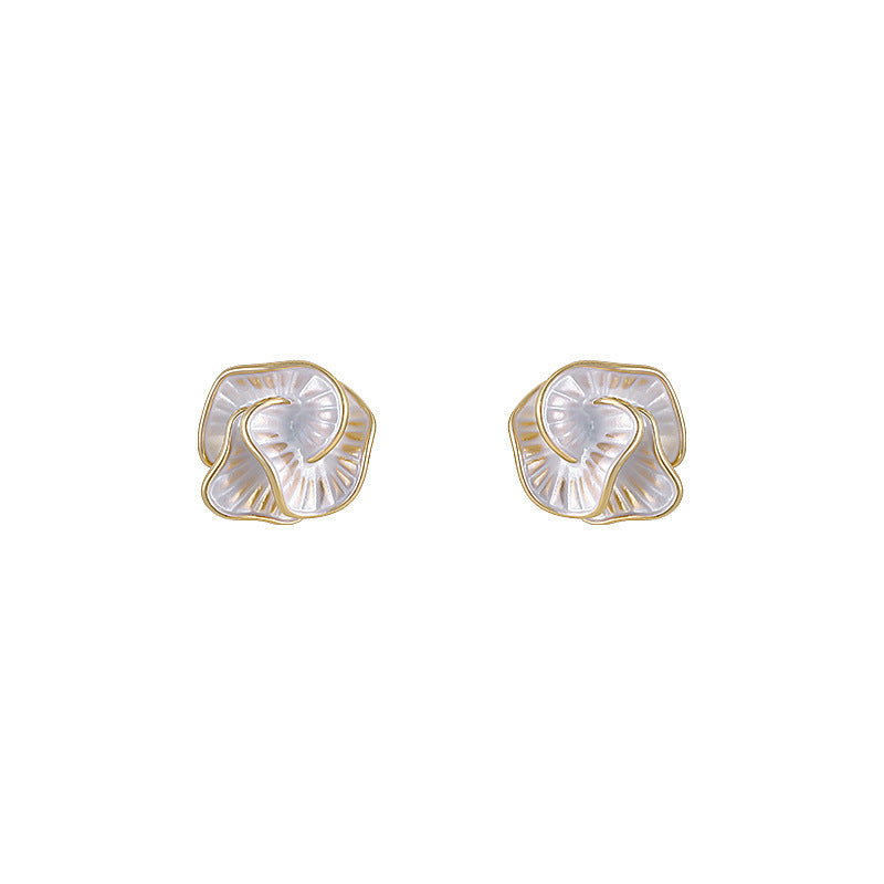 1 Pair Sweet IG Style Geometric Heart Shape Butterfly Inlay Alloy Rhinestones Pearl Drop Earrings Ear Studs