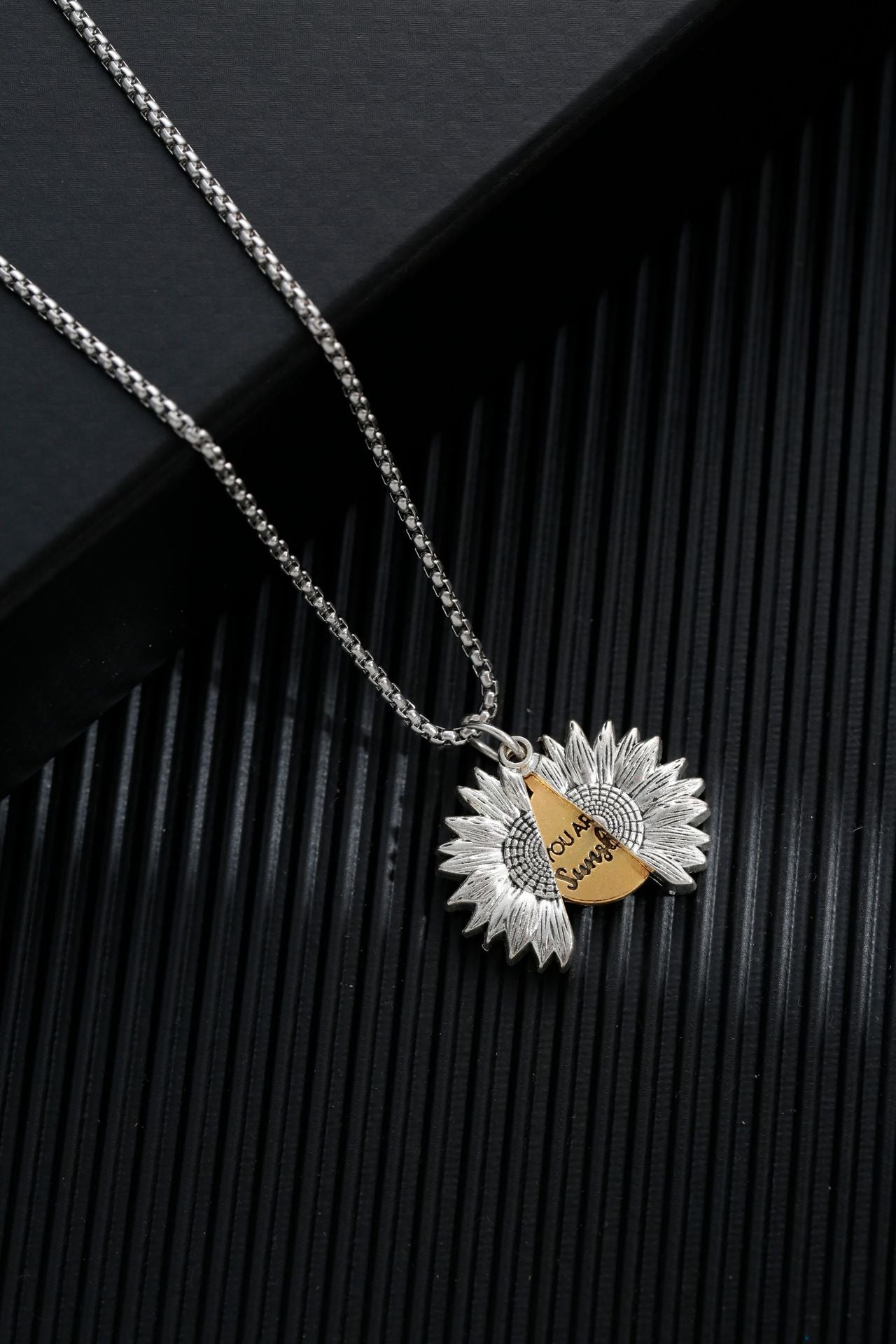 Titanium steel sweater chain men's necklace
