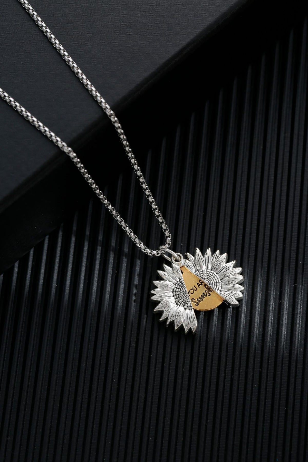 Titanium steel sweater chain men's necklace