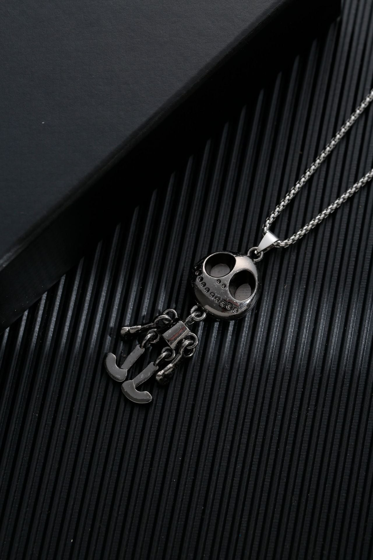 Titanium steel sweater chain men's necklace