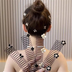 Artefacto para el acabado del cabello, diadema, horquilla, tocado infantil. 
