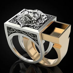 Anillo de león para hombre