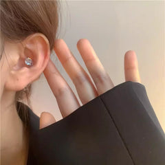 Clavos cocleares con flash, clavos cocleares magnéticos, clips magnéticos para hueso auditivo sin oreja para hombres 