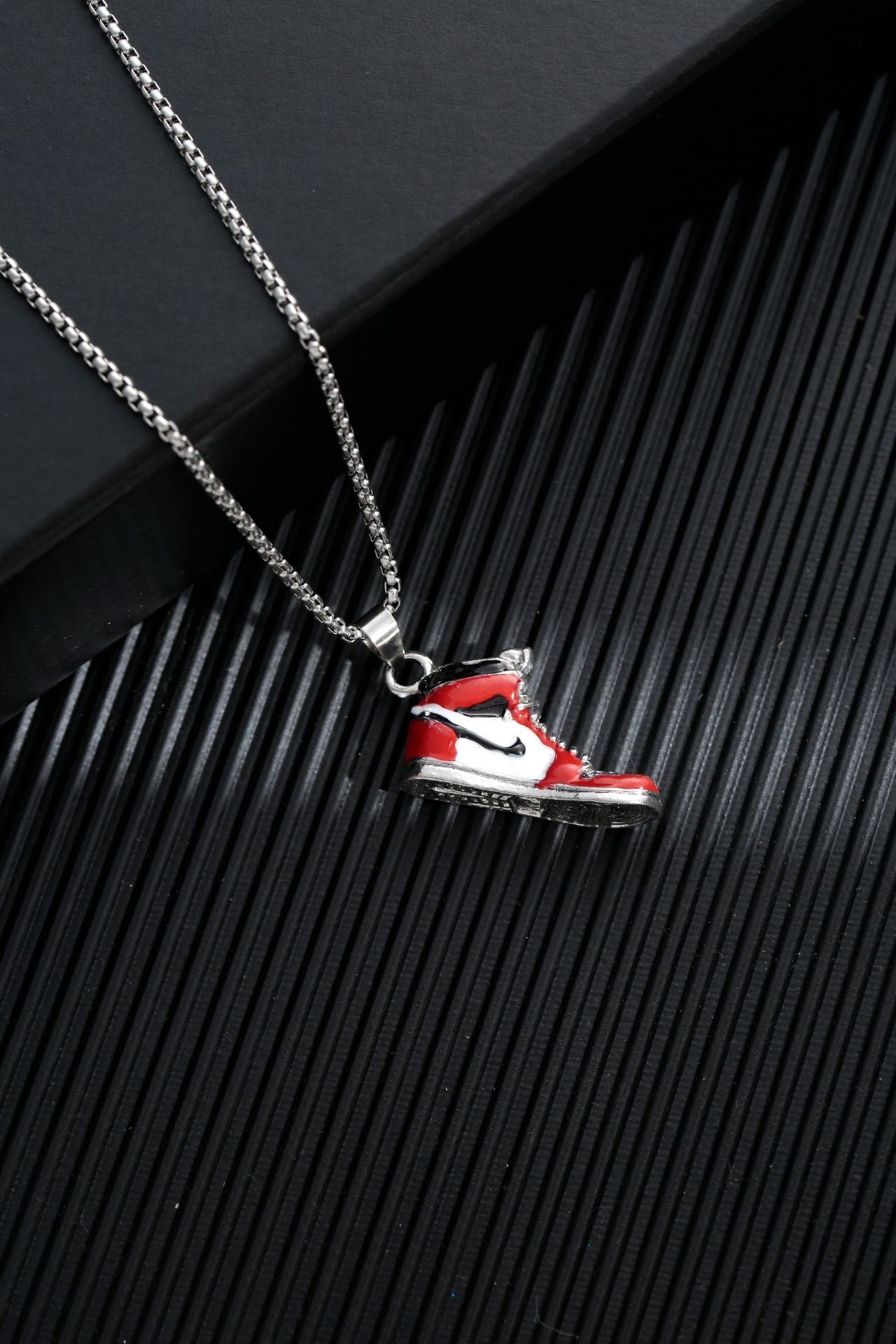 Titanium steel sweater chain men's necklace