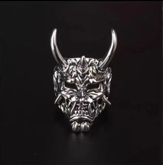 Anillo Prajna de Cuerno Dorado, Máscara Fantasma Masculina, Accesorios 