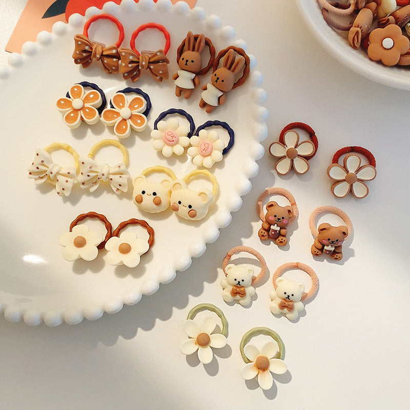 Anillo Pequeño Bebé Anillo Banda Elástica Infantil Pequeña 2 unidades/ud 