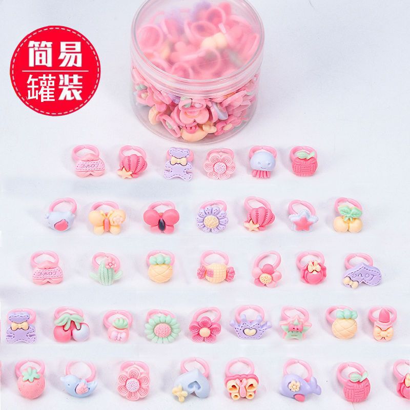 Children's Ring Girls Princess Jewelry Cartoon Small Ring