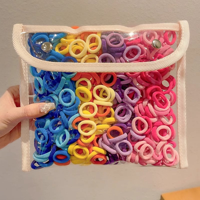Banda para el cabello para niños, banda de goma elástica alta, cuerda para la cabeza para bebés 