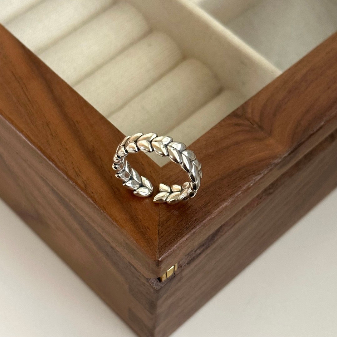 Joyería de moda con forma de oreja de trigo 