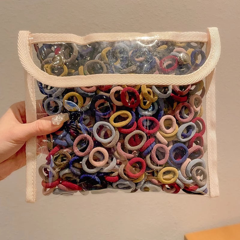 Banda para el cabello para niños, banda de goma elástica alta, cuerda para la cabeza para bebés 