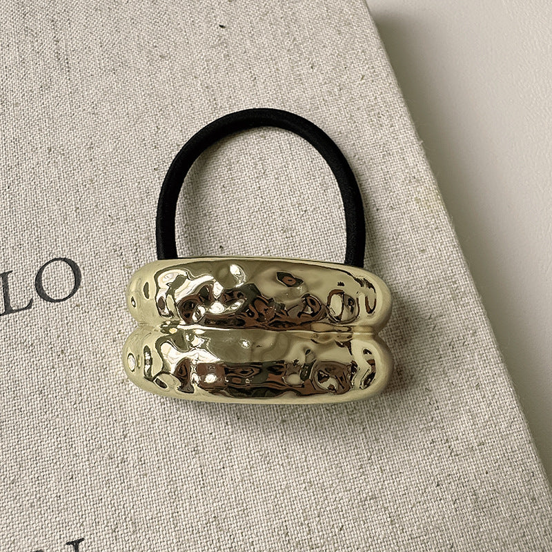 Unisex Simple Style Geometric Alloy Hair Tie