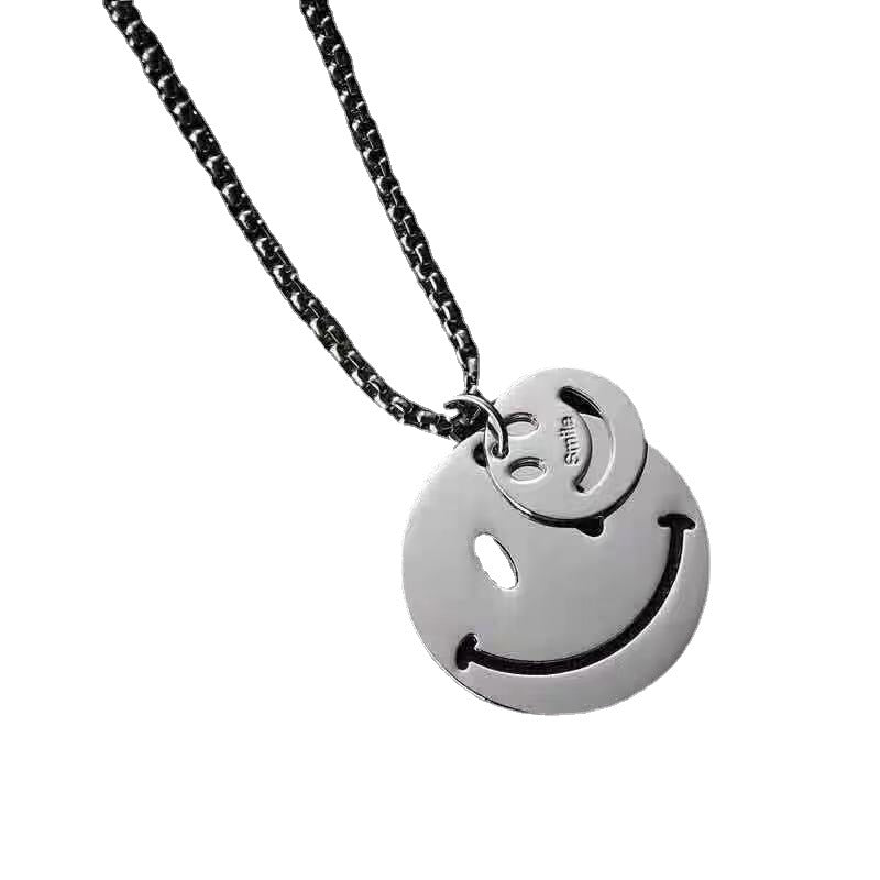 Collar de acero de titanio para hombre, cadena de clavícula, colgante cubano, accesorios de cadena para el cuello 