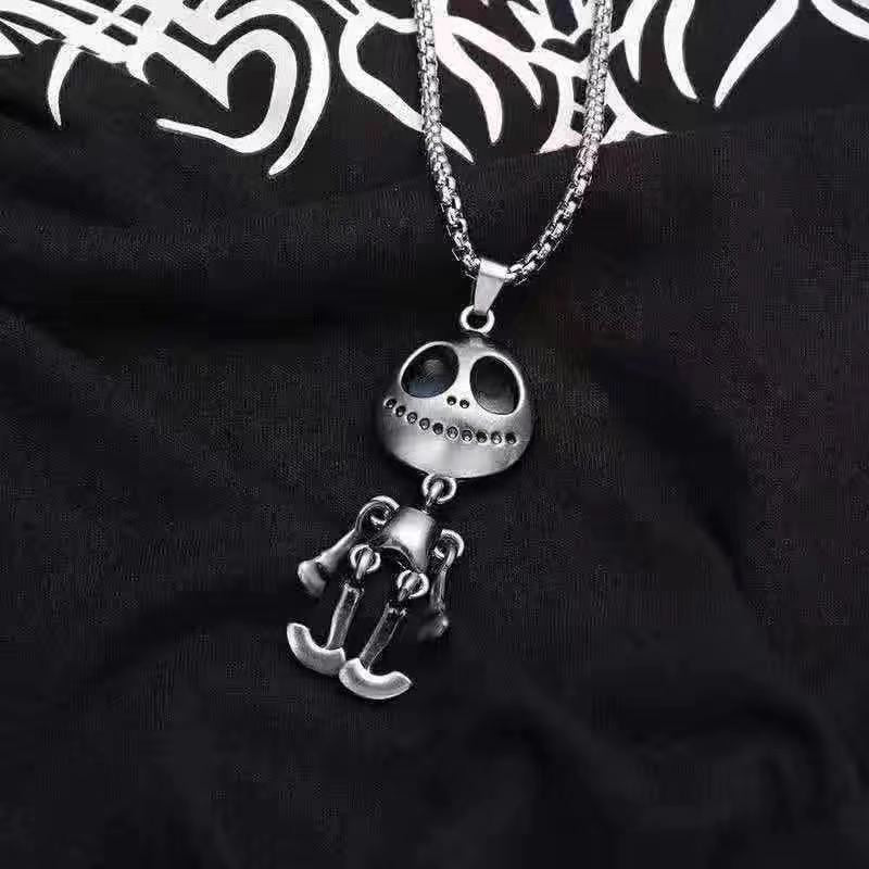 Collar de acero de titanio para hombre, cadena de clavícula, colgante cubano, accesorios de cadena para el cuello 