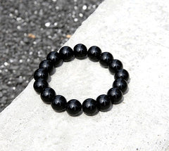 Pulsera elástica de doce constelaciones para hombre, pulsera de ojo de tigre amarillo natural 