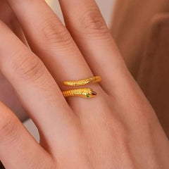 Anillo de serpiente Anillo femenino Anillo de serpiente 