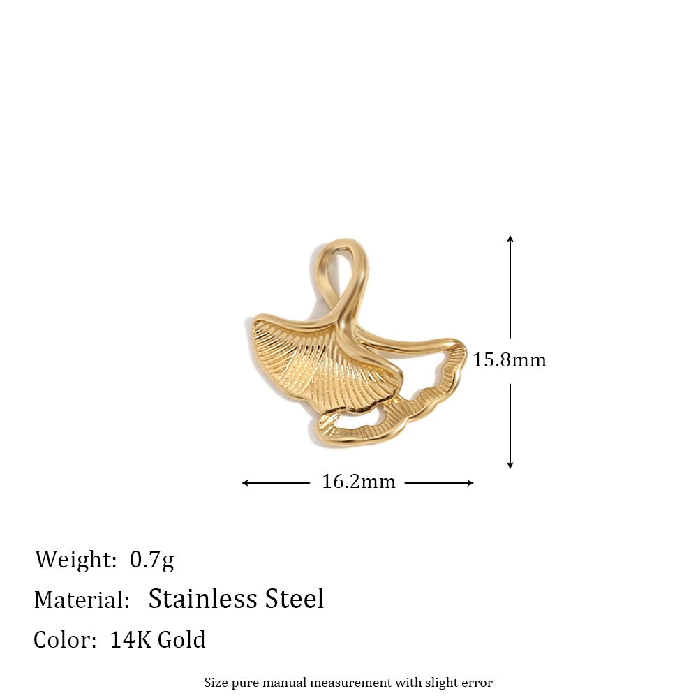 1 Piece 304 Stainless Steel 14K Gold Plated Geometric Jewelry Accessories Pendant