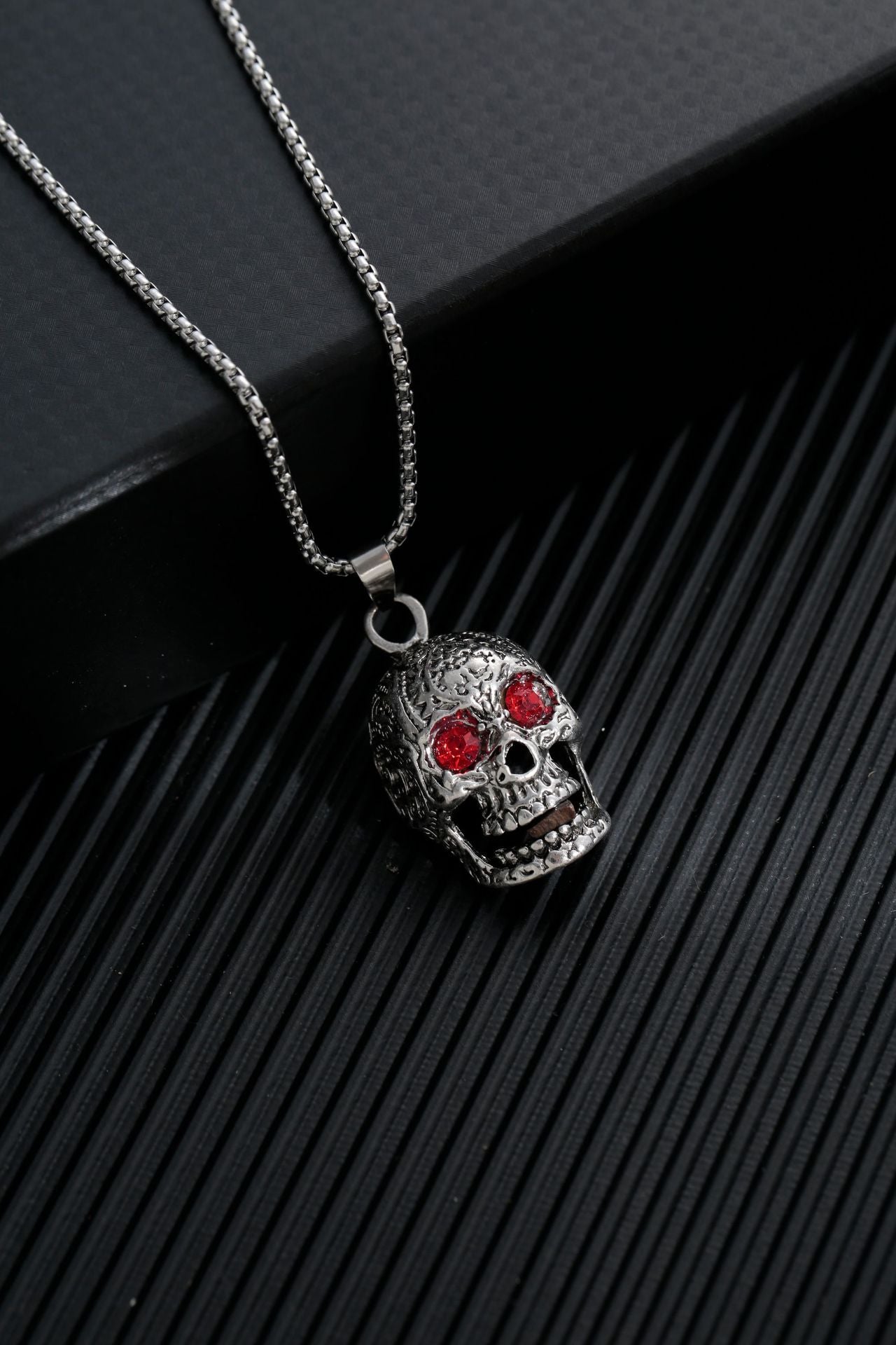 Titanium steel sweater chain men's necklace