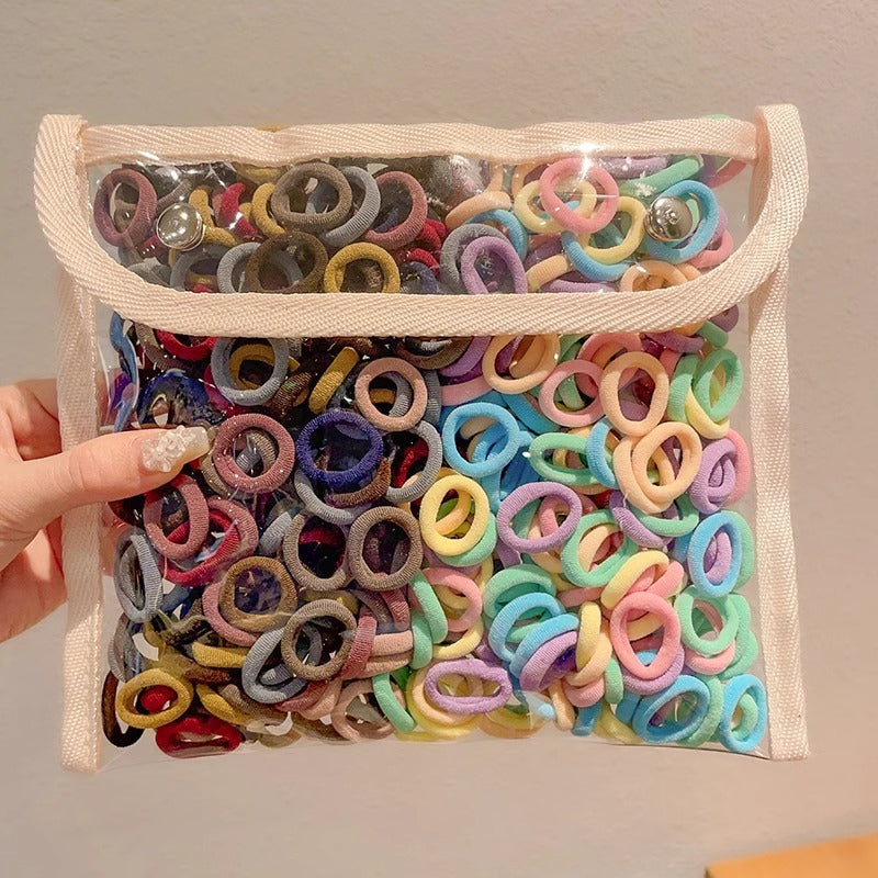 Banda para el cabello para niños, banda de goma elástica alta, cuerda para la cabeza para bebés 