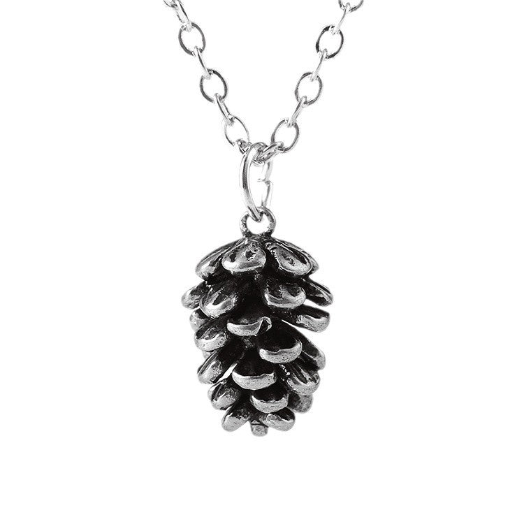 Collar herbario de piñones 2 piezas 