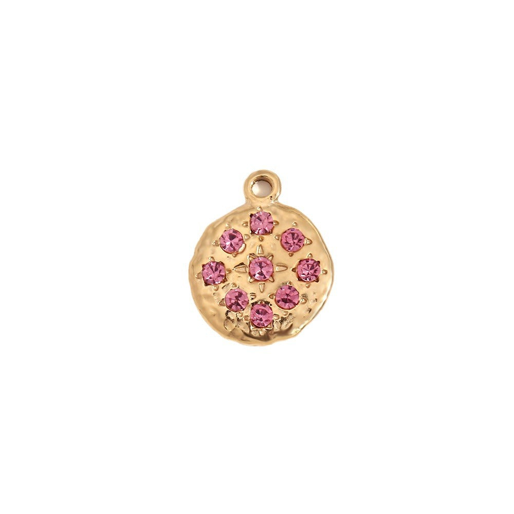 1 Piece 304 Stainless Steel 14K Gold Plated Geometric Jewelry Accessories Pendant