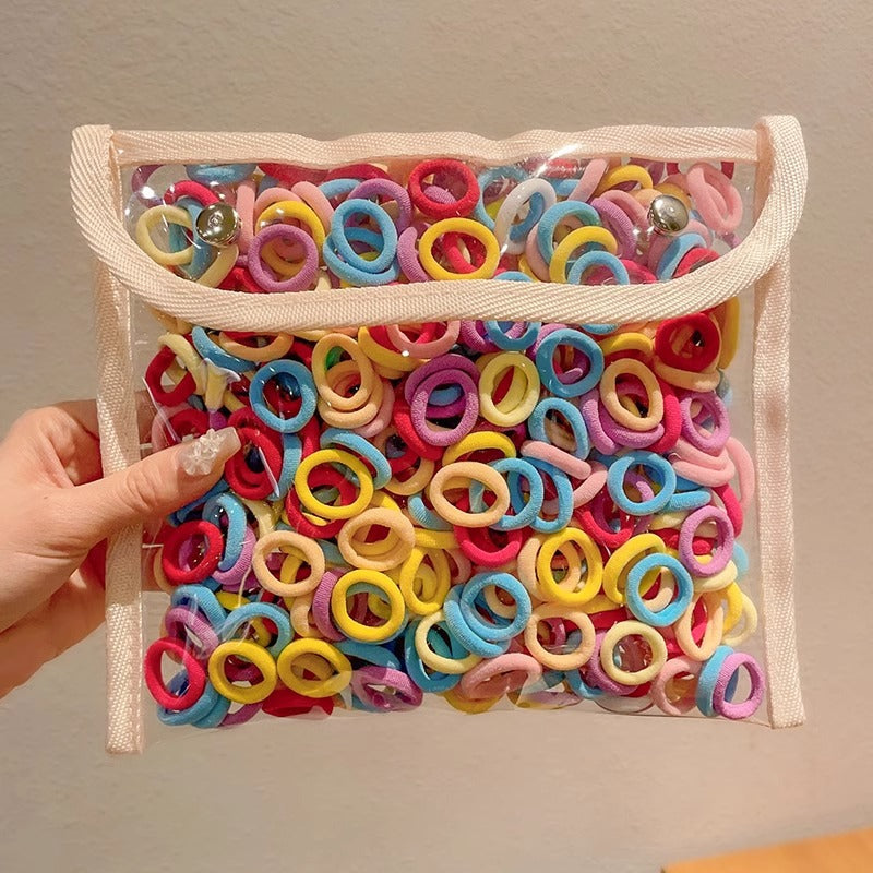 Banda para el cabello para niños, banda de goma elástica alta, cuerda para la cabeza para bebés 