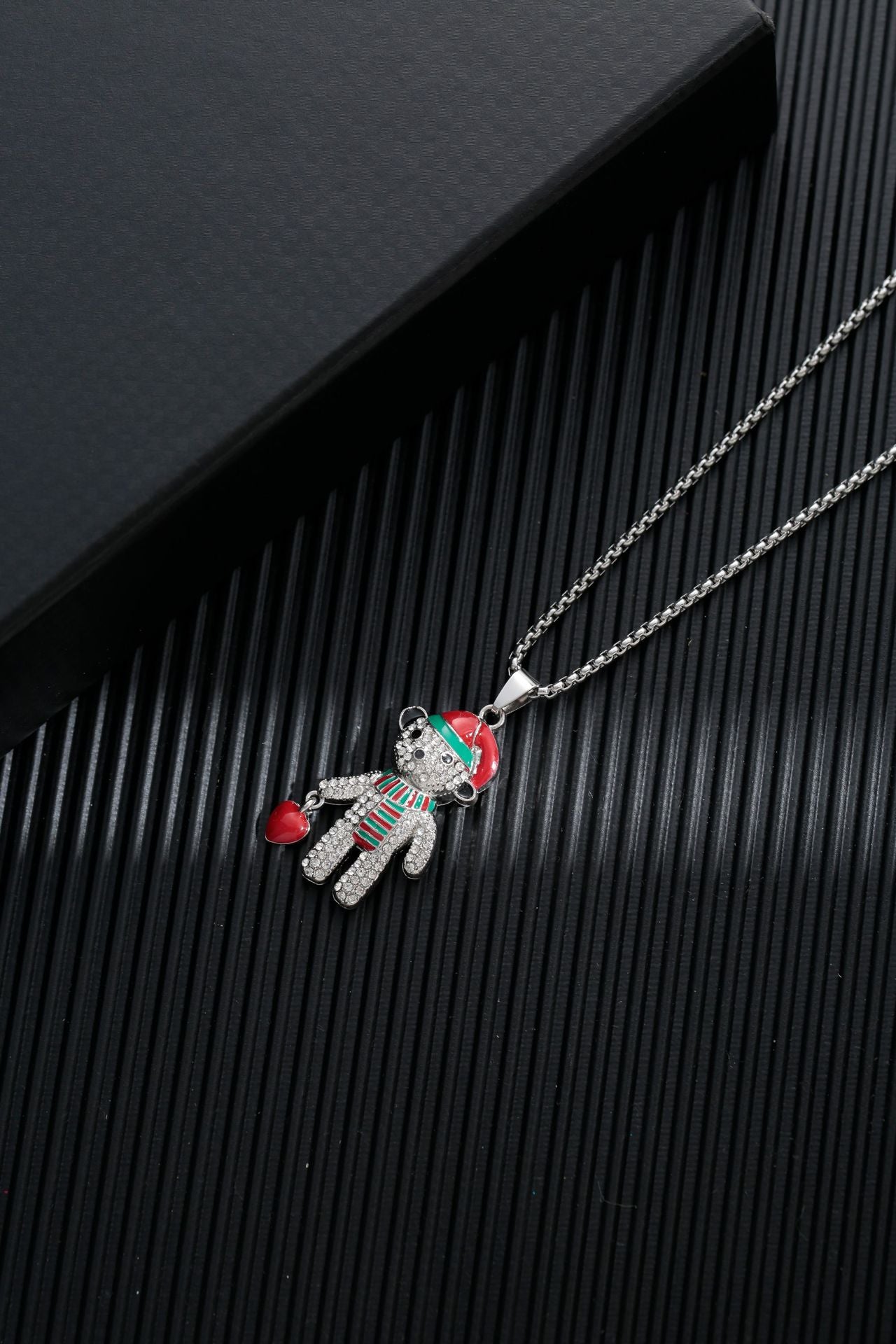 Titanium steel sweater chain men's necklace