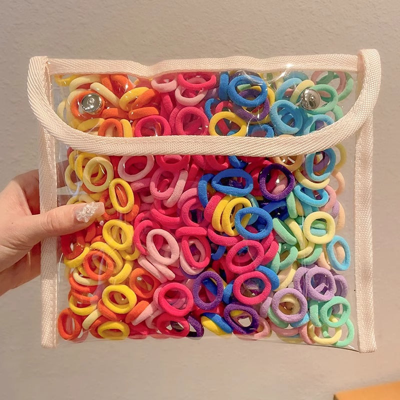 Banda para el cabello para niños, banda de goma elástica alta, cuerda para la cabeza para bebés 