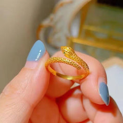 Anillo de serpiente Anillo femenino Anillo de serpiente 
