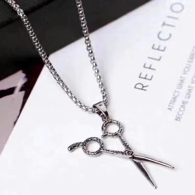 Collar de acero de titanio para hombre, cadena de clavícula, colgante cubano, accesorios de cadena para el cuello 